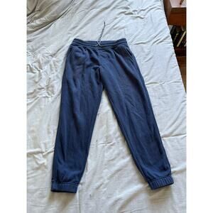 Weatherproof sweatpants blue medium